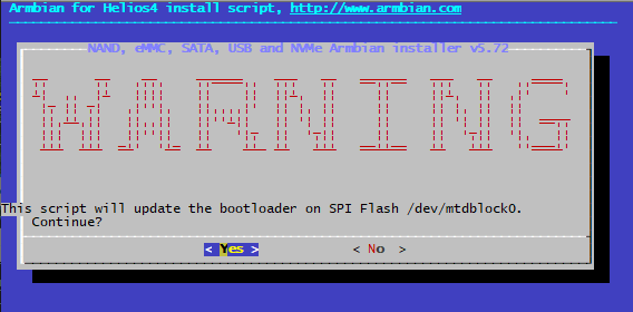 Bootloader write confirmation