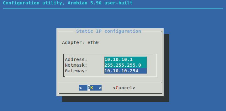 Armbian-config